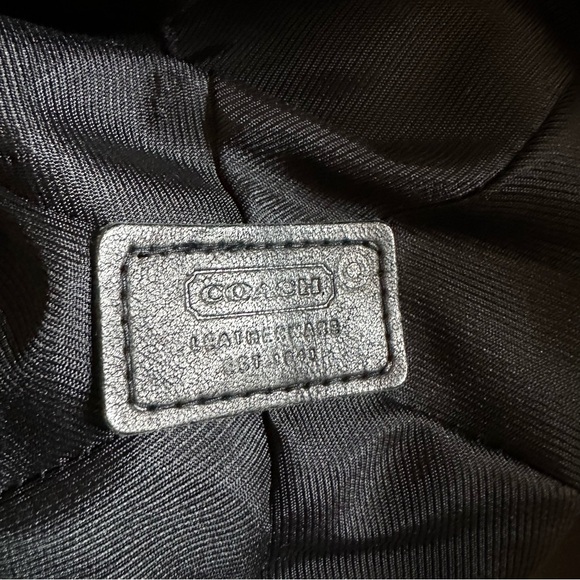 Coach Wool Herringbone Tweed Hat w/ Leather Trim - Picture 4 of 6